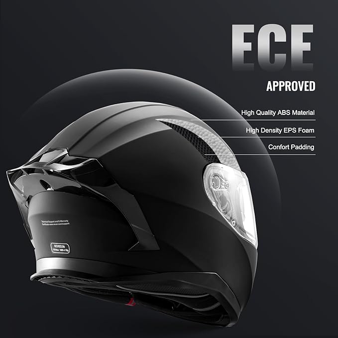 Casco moto integrale Vevor