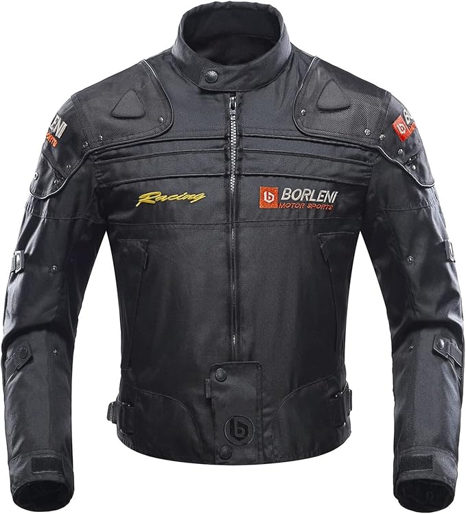 BORLENI Giacca da Moto Uomo