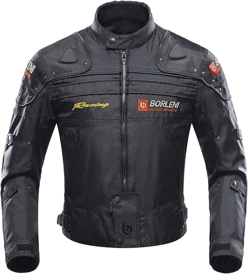 BORLENI Giacca da Moto Uomo