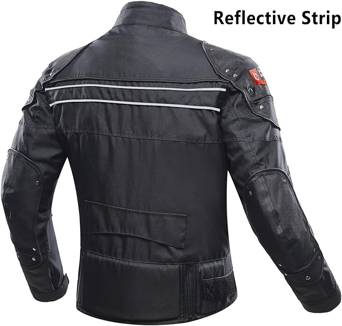 BORLENI Giacca da Moto Uomo
